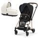 Cybex Mios 4.0 коляска 2 в 1 Sepia Black / Off White шасі Rose Gold 2644296251 фото