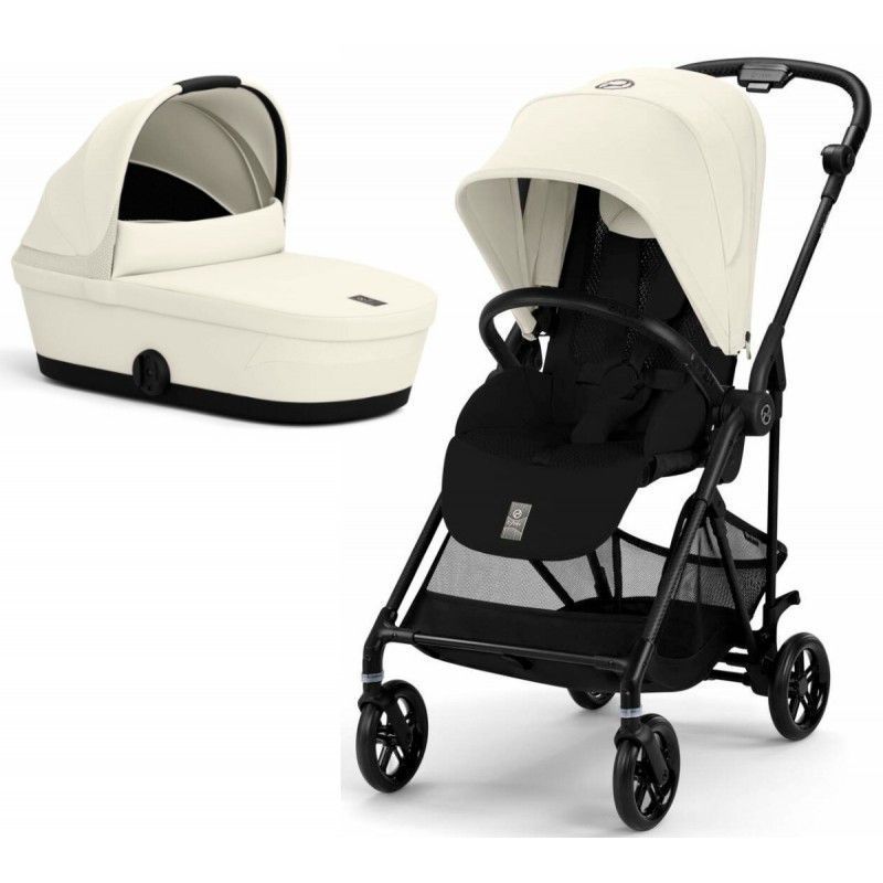 Візочок Cybex Melio 2 в 1 Carbon Canvas White 2683859140 фото