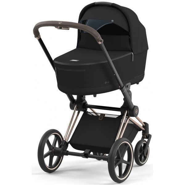 Cybex Priam 4.0 коляска 2 в 1 Sepia Black шасі Rosegold 000063 фото