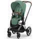 Cybex Priam 4.0 коляска 3 в 1 Leaf Green шасі Chrome Brown 000039 фото 5