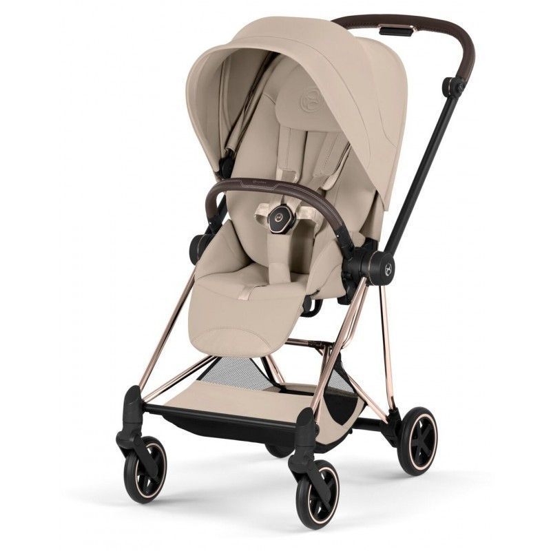 Прогулянковий візочок Cybex Mios Style Collection 5.0 Cozy Beige шасі Rosegold 526000287-0411 фото