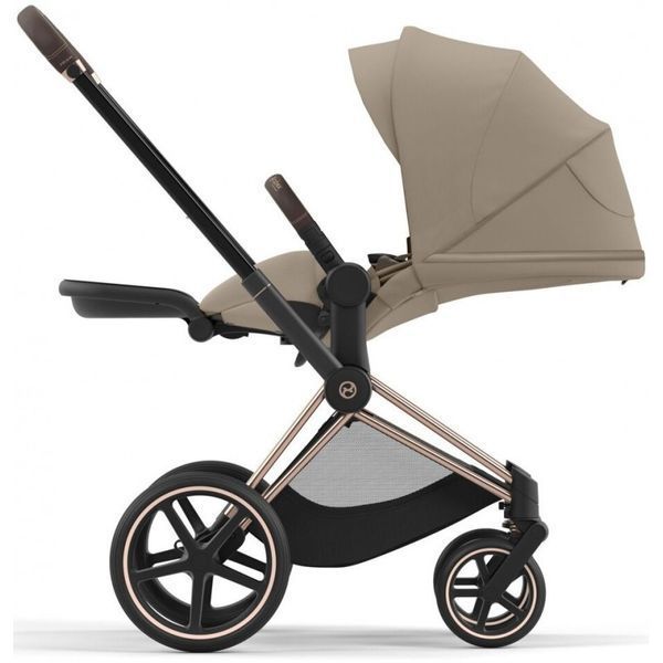 Cybex Priam 4.0 коляска 2 в 1 Cozy Beige шасі Rosegold 000080 фото
