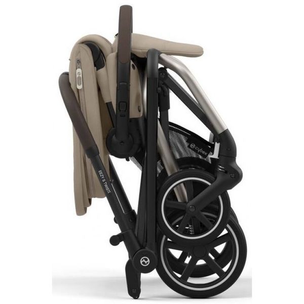 Прогулянкова коляска Cybex Eezy S Twist plus 2 almond beige 524000127 фото