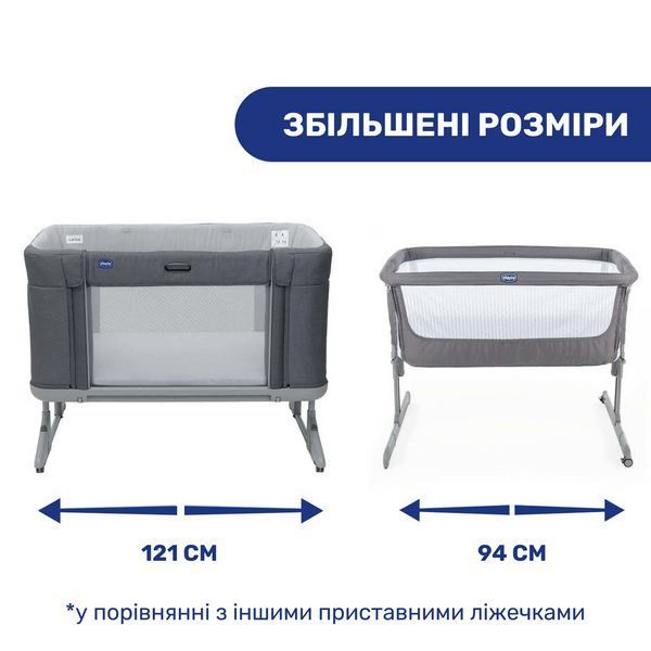 Ліжечко 3 в 1 Chicco Next2Me Forever (79650.04) 79650.04 фото