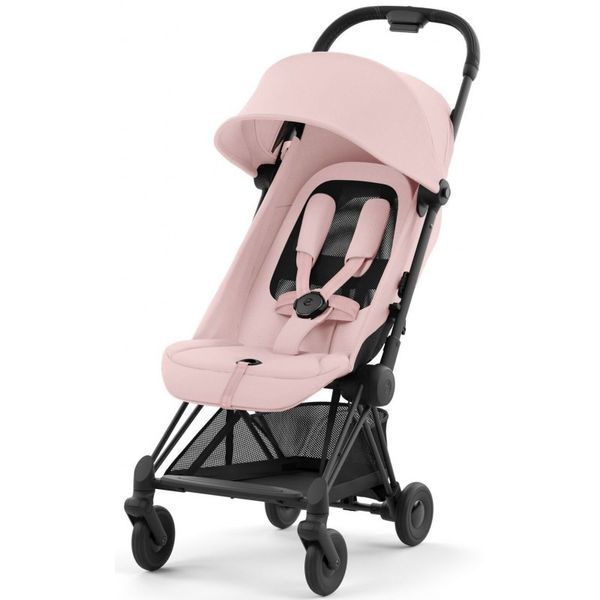 Коляска прогулянкова Cybex Coya Peach Pink шасі matt black 522004315 фото