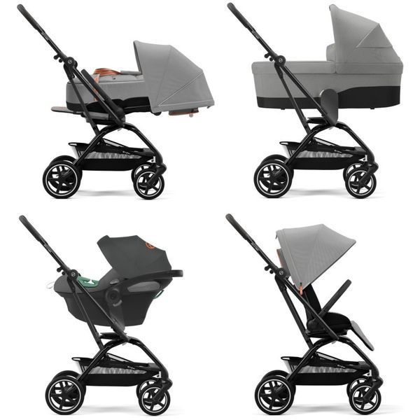 Прогулянкова коляска Cybex Eezy S Twist plus 2 almond beige 524000127 фото
