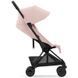 Коляска прогулянкова Cybex Coya Peach Pink шасі matt black 522004315 фото 3