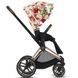 Прогулянкова коляска Cybex Priam 4.0 Blossom Light на шасі Rosegold 1260987395 фото 3