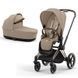 Cybex Priam 4.0 коляска 2 в 1 Cozy Beige шасі Rosegold 000080 фото