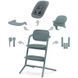 Cybex Lemo stone blue стільчик для годування 4 в 1 521003199 фото
