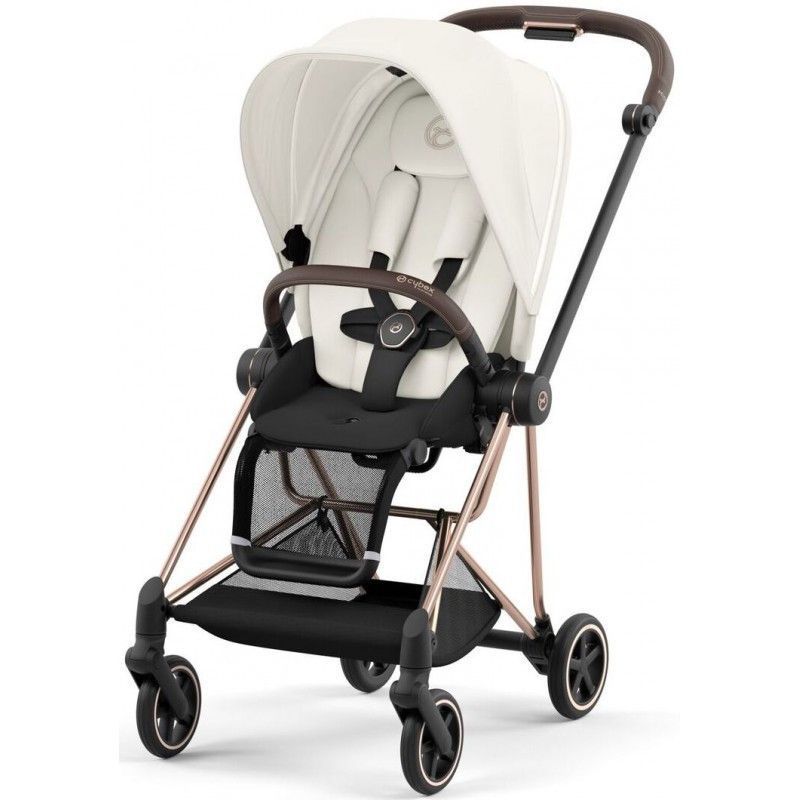 Прогулянкова коляска Cybex Mios 4.0 Off White шасі Rosegold 2644302148 фото