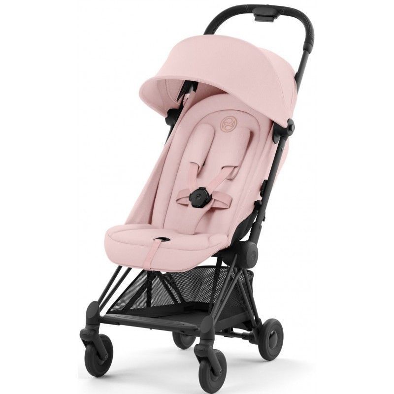 Коляска прогулянкова Cybex Coya Peach Pink шасі matt black 522004315 фото