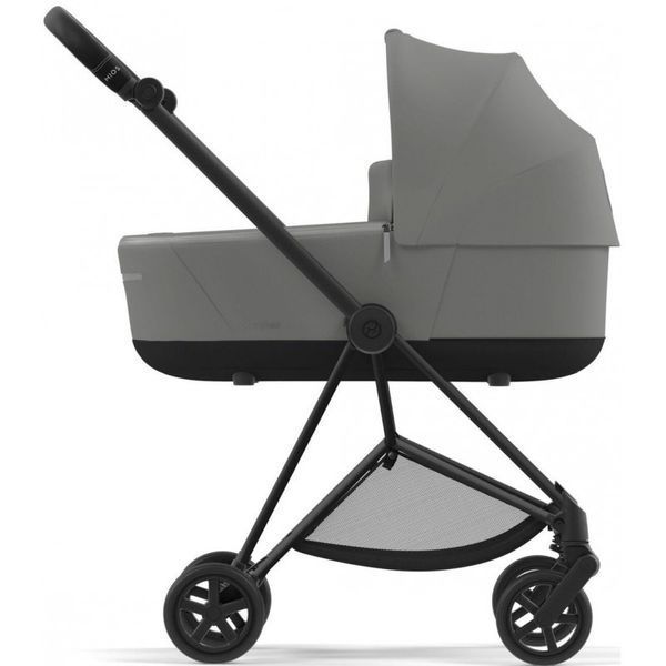 Cybex Mios 4.0 коляска Люлька Mirage Grey шасі Matt Black 2775326511 фото