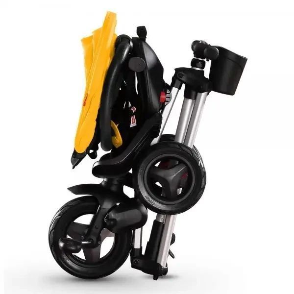 Велосипед складаний триколісний Qplay Nova Plus Rubber 2024 (Desert Yellow) 1793290707 фото