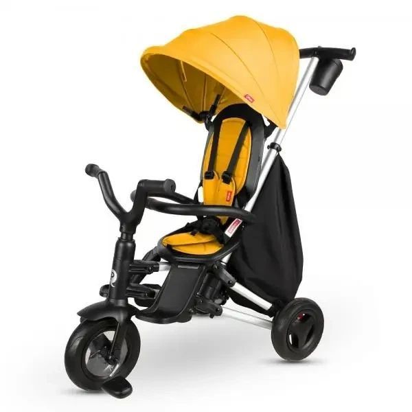 Велосипед складаний триколісний Qplay Nova Plus Rubber 2024 (Desert Yellow) 1793290707 фото
