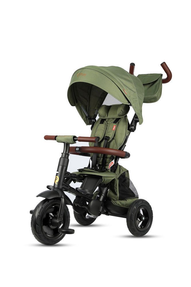 Складаний триколісний велосипед Qplay Rito Deluxe Green 2552388375 фото