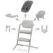 Cybex Lemo suede grey стільчик для годування 4 в 1 521003215 фото