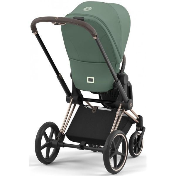 Cybex Priam 4.0 коляска 3 в 1 Leaf Green шасі Rosegold 000025 фото