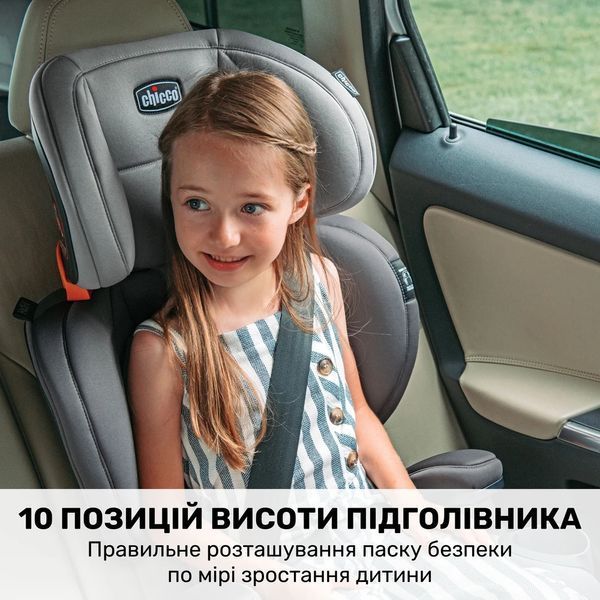 Автокрісло Chicco KidFit ClearTex Plus, група 2/3 79627.24.07 фото