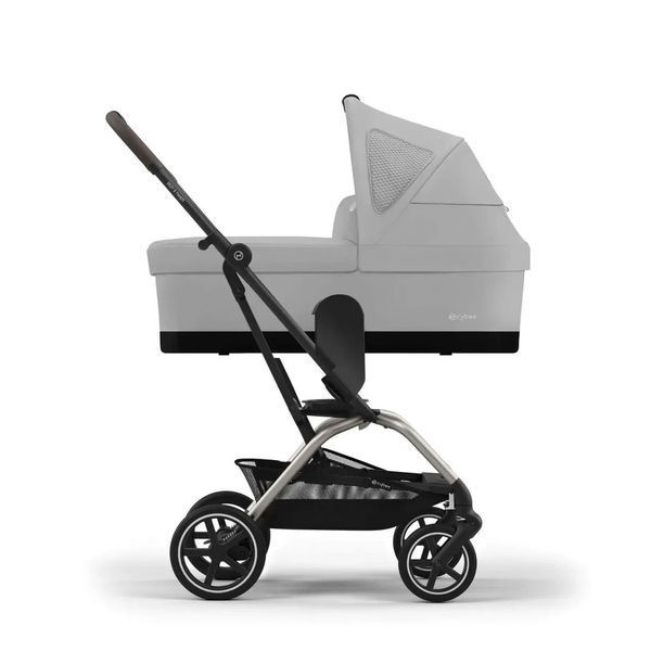 Прогулянкова коляска Cybex Eezy S Twist plus 2 SLV fog grey 524000095 фото