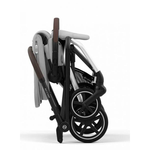 Прогулянкова коляска Cybex Eezy S Twist plus 2 SLV fog grey 524000095 фото