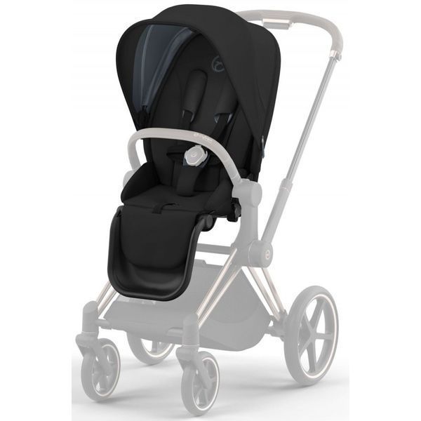 Cybex Priam 4.0 коляска 2 в 1 Sepia Black шасі Chrome Brown 000027 фото