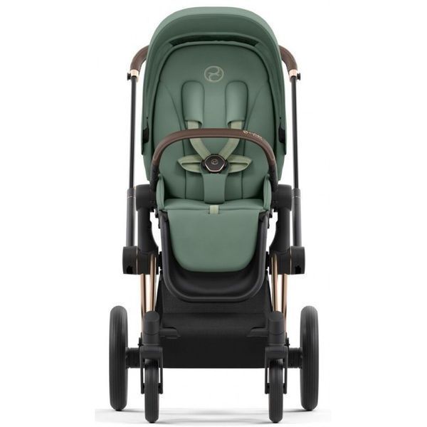 Cybex Priam 4.0 коляска 3 в 1 Leaf Green шасі Rosegold 000025 фото