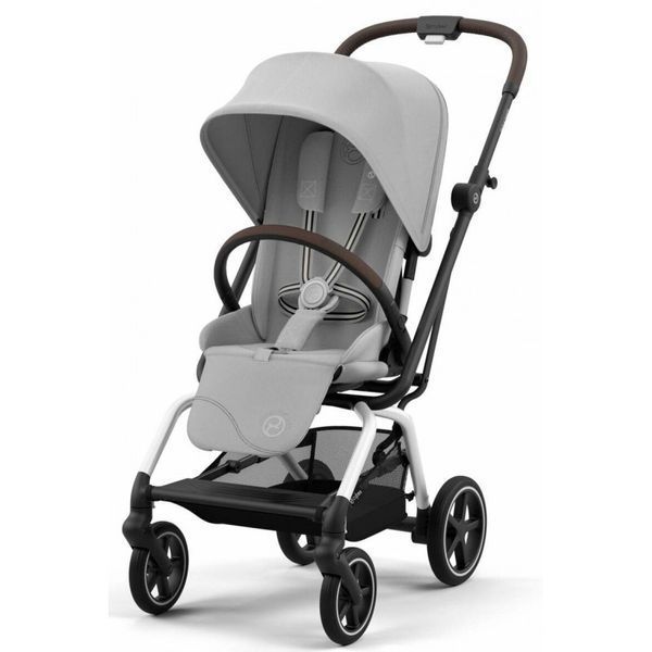 Прогулянкова коляска Cybex Eezy S Twist plus 2 SLV fog grey 524000095 фото