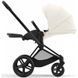 Cybex Priam 4.0 коляска 3 в 1 Off White шасі Matt Black /Автокрісло Cybex Cloud T i-Size Urban Mobility white 2649968817 фото 5