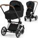 Cybex Priam 4.0 коляска 2 в 1 Sepia Black шасі Chrome Brown 000027 фото