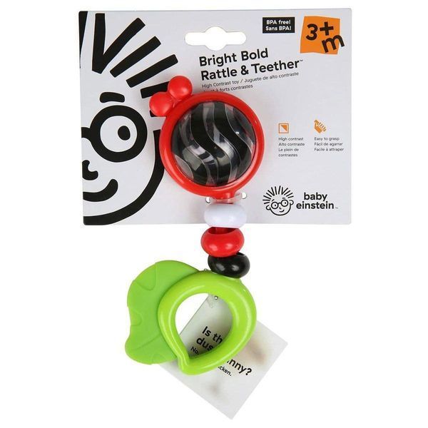 Погремушка Baby Einstein Bold Rattle & Teether 11416 фото