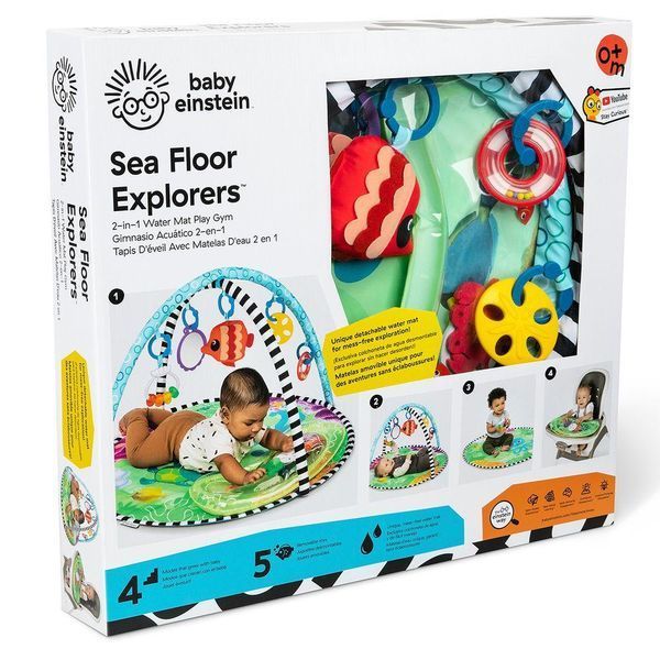 Килимок розвиваючий 2 в 1 Baby Einstein "Sea Floor Explorers" 12807 фото