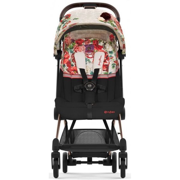 Прогулянкова коляска Cybex Coya Spring Blossom Light шасі rosegold 522003071 фото
