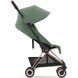 Коляска прогулянкова Cybex Coya Leaf Green шасі rosegold 522004285 фото 6