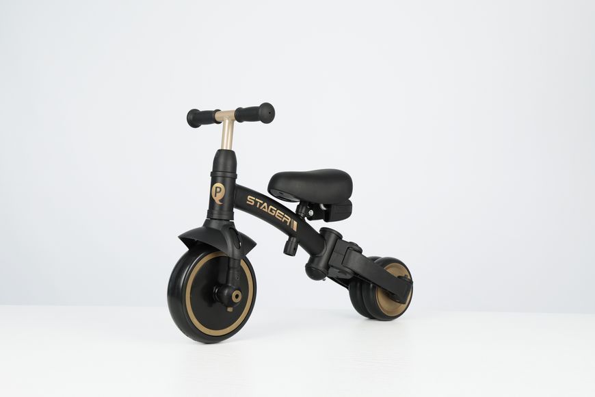Велосипед з ручкою - біговел Stager 3 в1 Black T80STAGERBlack фото