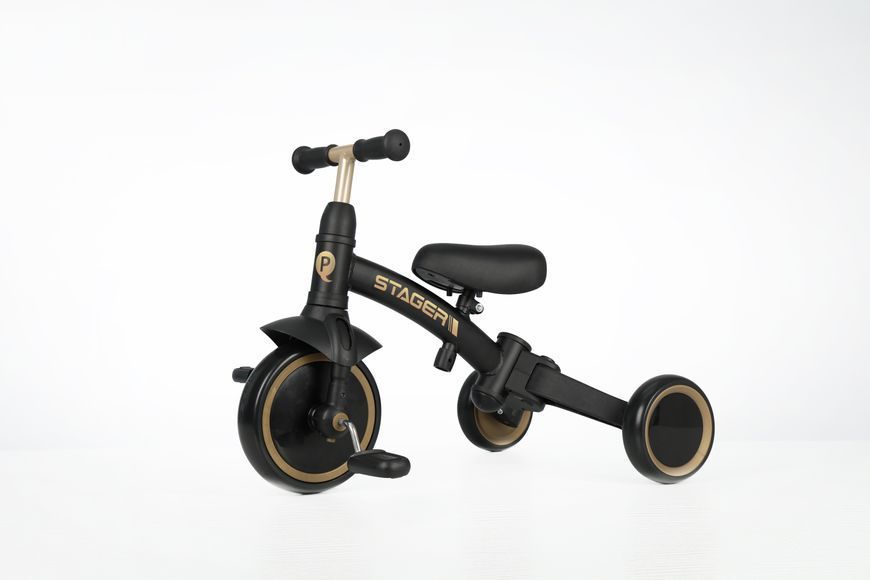 Велосипед з ручкою - біговел Stager 3 в1 Black T80STAGERBlack фото