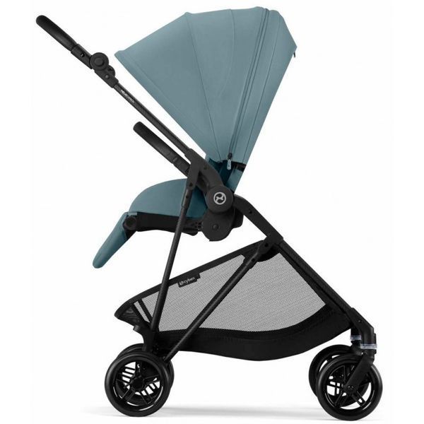 Прогулянкова коляска Cybex Melio Carbon Stormy Blue 525000019 фото