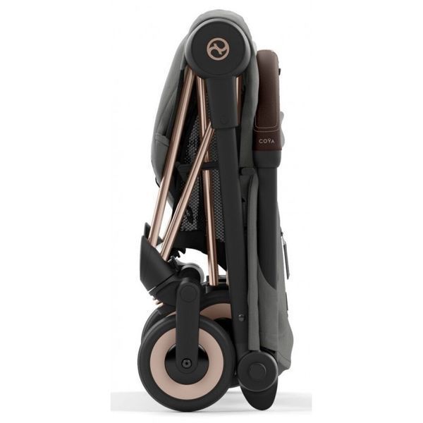 Коляска прогулянкова Cybex Coya Mirage Grey шасі rosegold 522004255 фото
