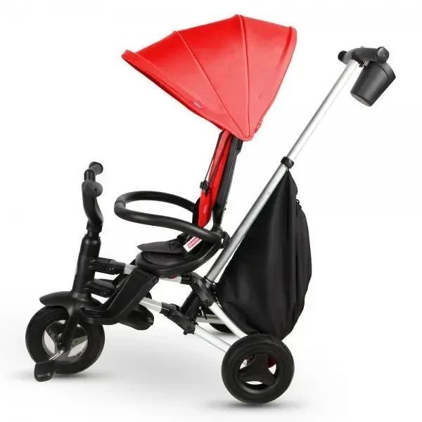 Велосипед складаний триколісний Qplay Nova Plus Rubber 2024 (Orange Sunset) 1793290710 фото