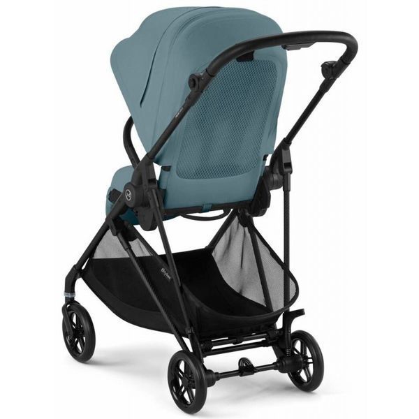 Прогулянкова коляска Cybex Melio Carbon Stormy Blue 525000019 фото