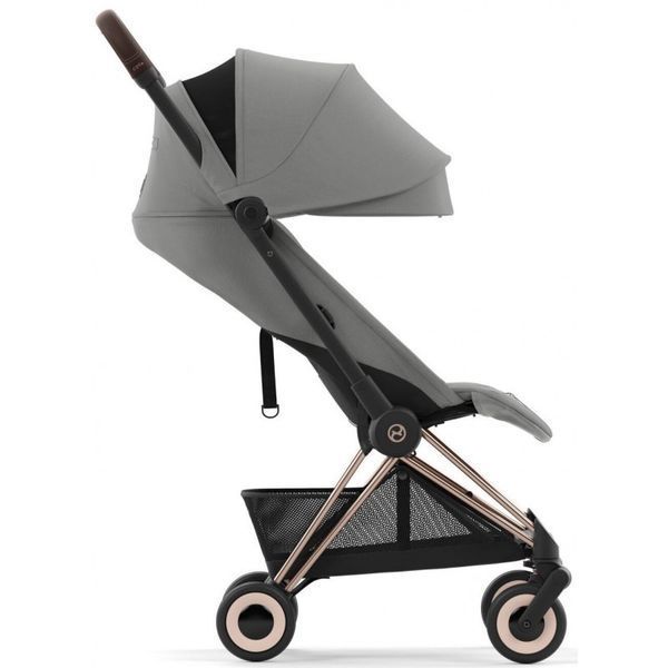 Коляска прогулянкова Cybex Coya Mirage Grey шасі rosegold 522004255 фото