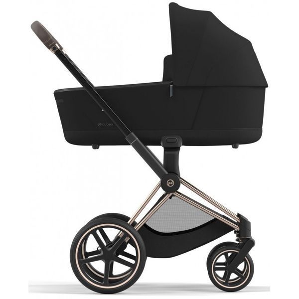 Cybex Priam 4.0 коляска 3 в 1 Sepia Black шасі Rosegold 000036 фото