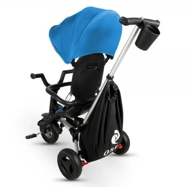 Велосипед складаний триколісний Qplay Nova Plus Rubber 2024 (Sky Blue) 1793290711 фото