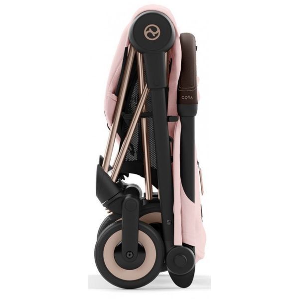 Коляска прогулянкова Cybex Coya Peach Pink шасі rosegold 522004275 фото