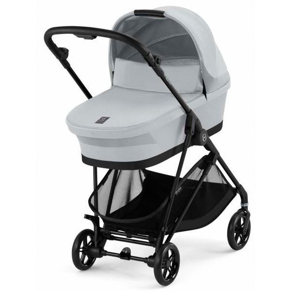 Коляска Cybex Melio 2 в 1 Carbon Fog Grey 2711467631 фото