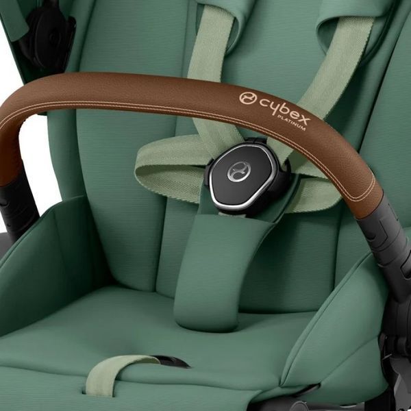 Cybex Priam 4.0 коляска 2 в 1 Leaf Green шасі Chrome Brown 000066 фото