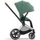 Cybex Priam 4.0 коляска 2 в 1 Leaf Green шасі Chrome Brown 000066 фото 7