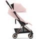 Коляска прогулянкова Cybex Coya Peach Pink шасі rosegold 522004275 фото 5