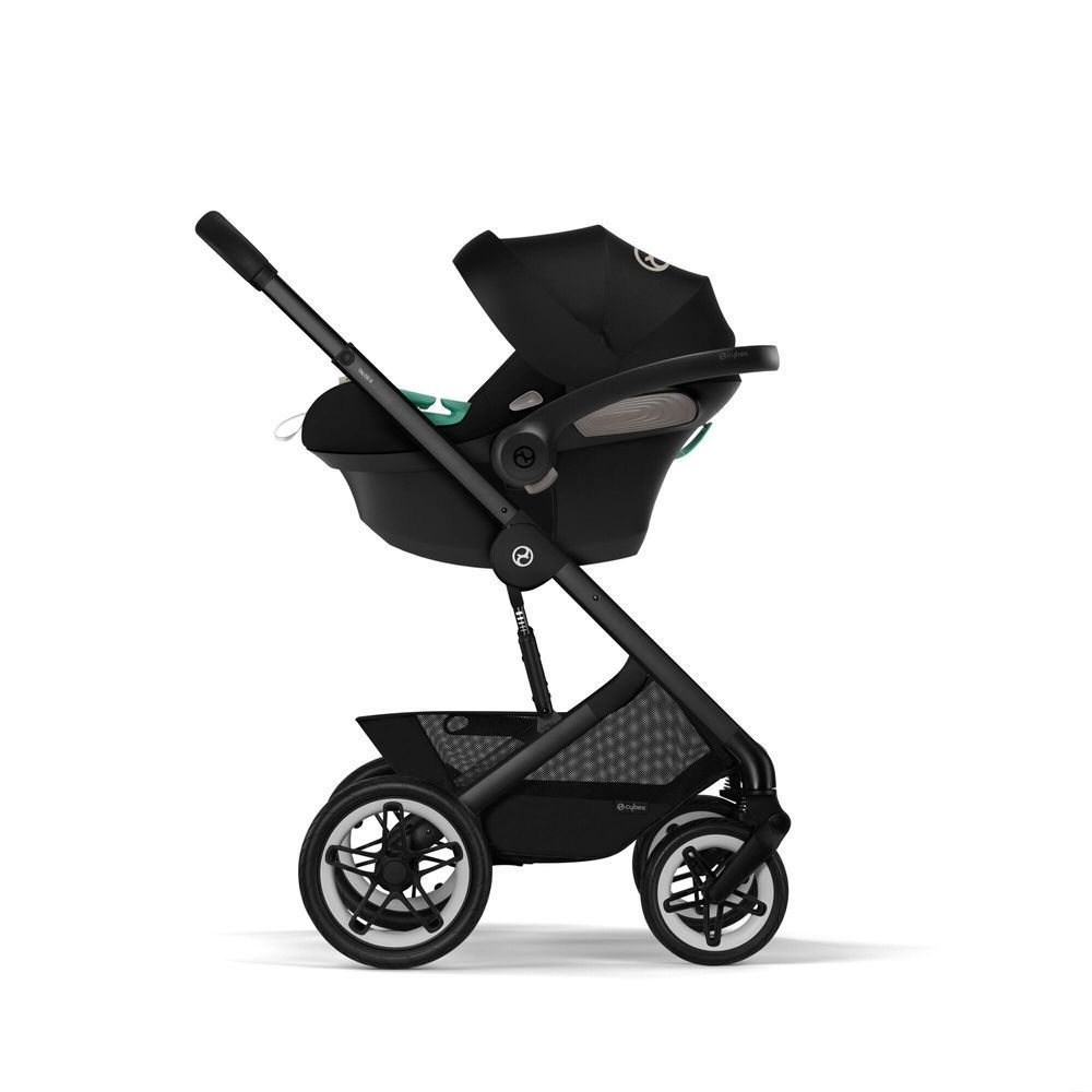 Коляска Talos S Lux BLK Moon Black (з бампером) 522004713 фото