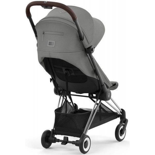 Коляска прогулянкова Cybex Coya Mirage Grey шасі Chrome Dark Brown 522004395 фото